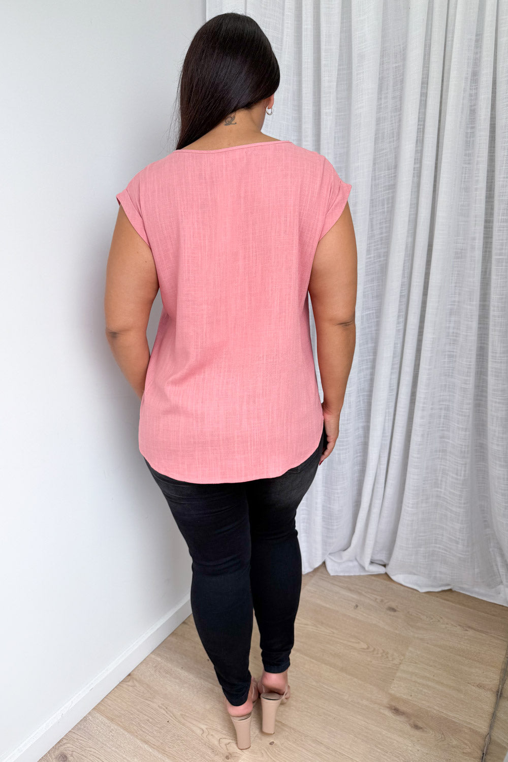 Bailey Top - Blush Pink