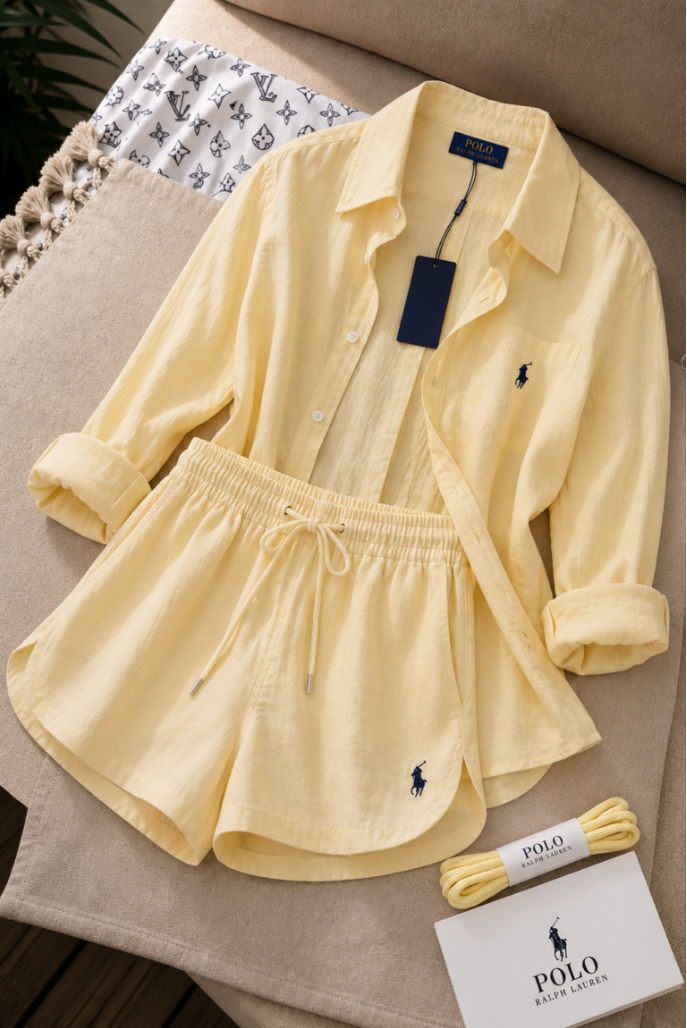 Women's Shirt & Shorts Set